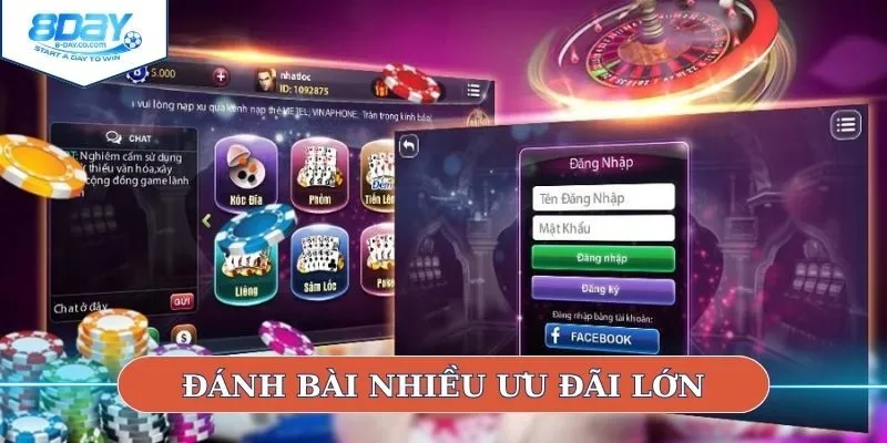 Đánh bài nhiều ưu đãi lớn