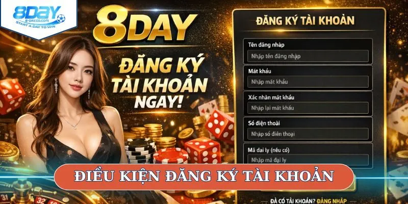Yêu cầu khi mở tài khoản